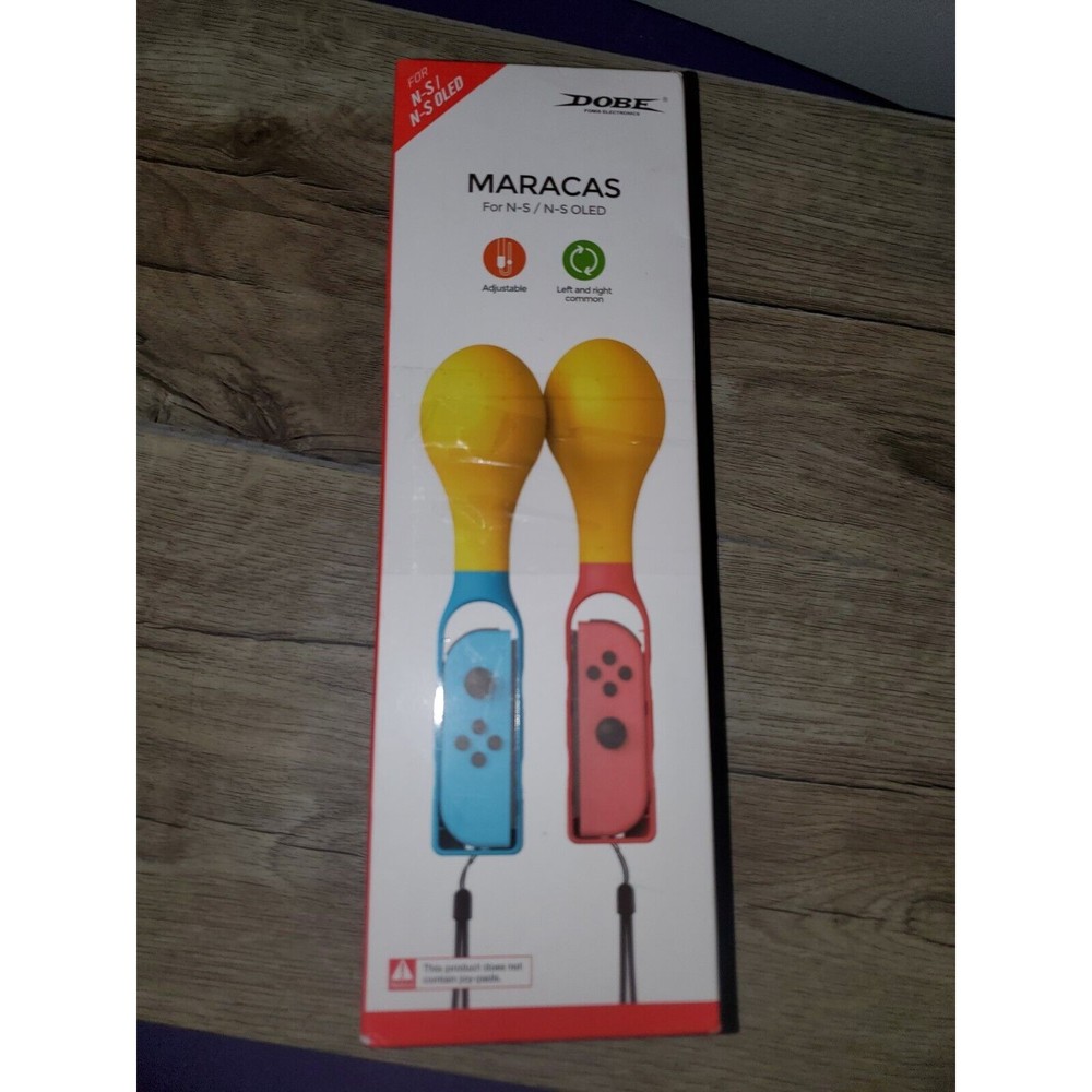 Switch Controller Grips for Samba de Amigo, Maracas Game Sand Hammer Controll...